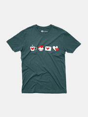 KIDS Unisex T Shirt - valentine Mail