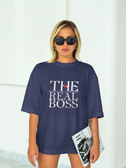 Women's Oversized Classic T-Shirt | The Real Boss