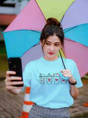 Women's Oversized Classic T-Shirt | Valentine Coffee