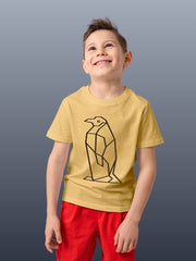 KIDS Geometric Penguin T- Shirt