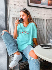 Women's Oversized Classic T-Shirt | Valentine Coffee