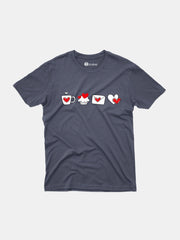 KIDS Unisex T Shirt - valentine Mail