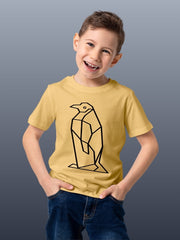 KIDS Geometric Penguin T- Shirt