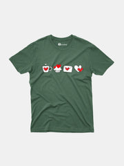 KIDS Unisex T Shirt - valentine Mail