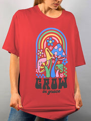 Women's Oversized Classic T-Shirt | Grow In Grace