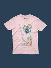KIDS  Crew Neck T Shirt - Butterfly Life