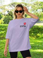 Women's Oversized Classic Fit Tee | Give Me Baby One More Wine