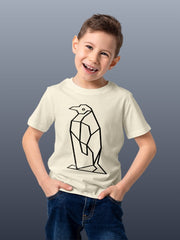 KIDS Geometric Penguin T- Shirt