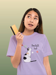 Kid's Unisex T Shirt - Meme Cat