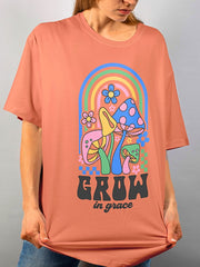 Women's Oversized Classic T-Shirt | Grow In Grace