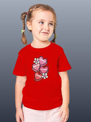KIDS Unisex T Shirt - Valentine Heart