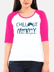 Women's Raglan T-Shirt | Chill Out