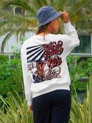 Regular Fit Sweatshirt - Geometric Penguin