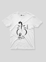 KIDS Funny Cat Crew Neck T Shirt