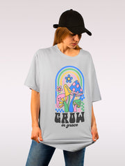 Women's Oversized Classic T-Shirt | Grow In Grace