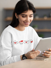 Women's Valentine Oversized Sweatshirt