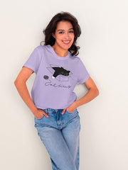 Women's Funny Cat Supima Cotton T-shirt