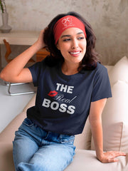 Women's Supima T-shirt - The Real Boss