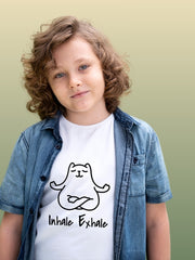 KIDS Unisex T Shirt - Inhale Exhale