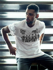 Men's Supima T-shirt - Western Cowboy