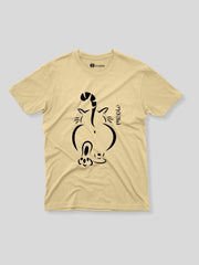 KIDS Funny Cat Crew Neck T Shirt