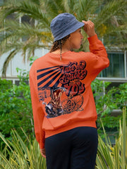 Regular Fit Sweatshirt - Geometric Penguin