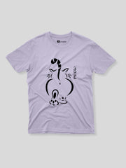 KIDS Funny Cat Crew Neck T Shirt