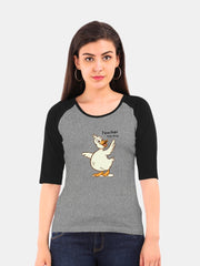 Women's Raglan T-Shirt | Teacher Off Duty
