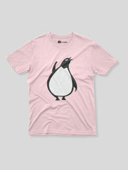 KIDS Crew Neck T Shirt - Penguin
