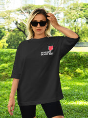 Women's Oversized Tee | Give Me Baby One More Wine