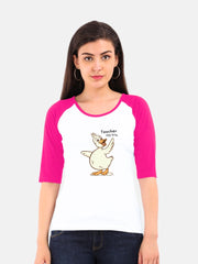 Women's Raglan T-Shirt | Teacher Off Duty