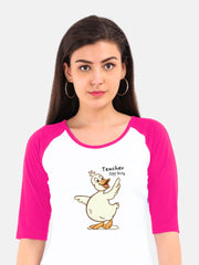 Women's Raglan T-Shirt | Teacher Off Duty
