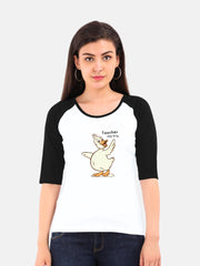 Women's Raglan T-Shirt | Teacher Off Duty