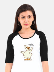 Women's Raglan T-Shirt | Teacher Off Duty