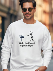 Men's Funny Oversized Sweatshirt