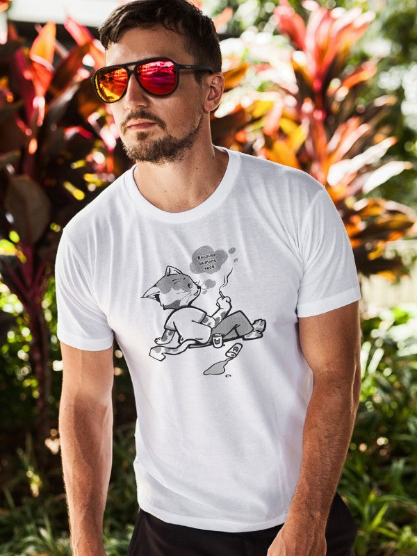 Men's Classic Fit T-Shirt - Because Humans Suck
