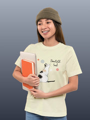 Kid's Unisex T Shirt - Meme Cat