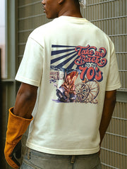 Men's Oversized Classic T-Shirt | Take Me Back 70s