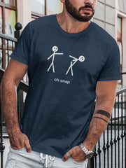Men's Funny Supima T-shirt - Oh Snap