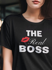 Women's Supima T-shirt - The Real Boss