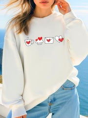 Women's Valentine Oversized Sweatshirt
