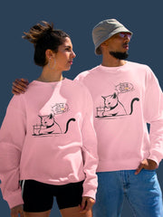 Funny Cat Oversized Sweatshirt | To Do or Not To Do