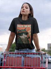 Women's Oversized Funny Tee - Call Me The Don