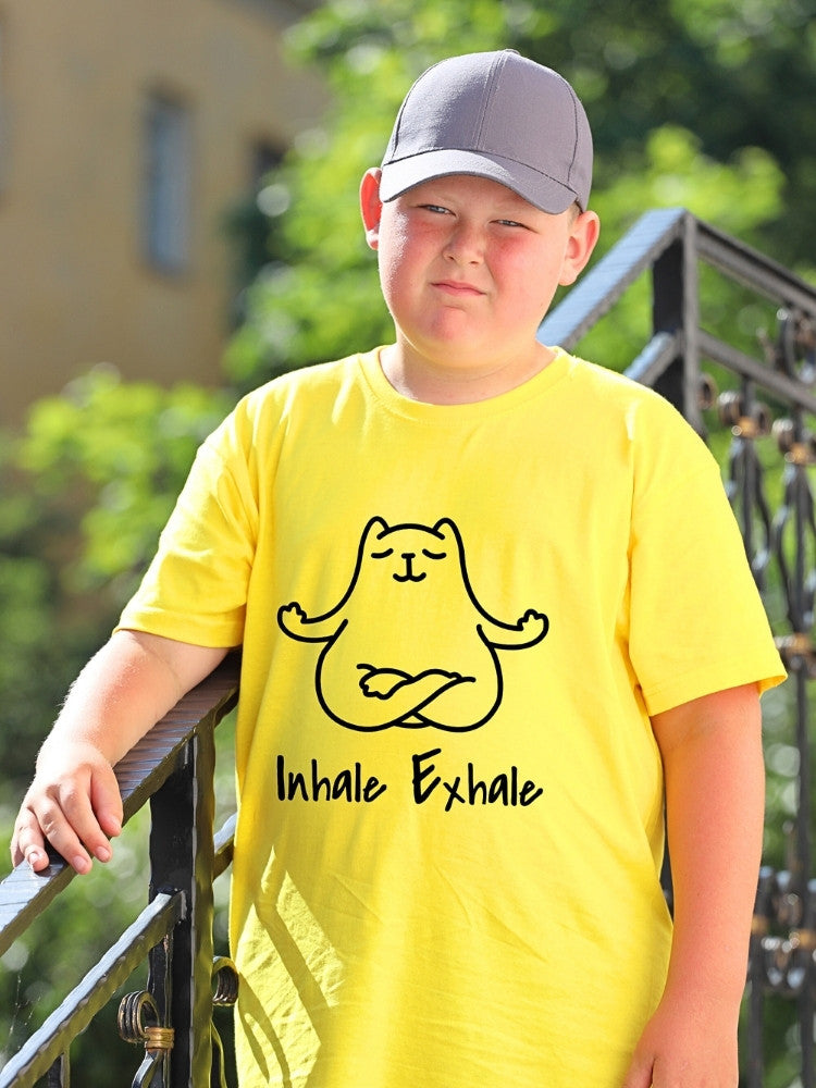 KIDS Unisex T Shirt - Inhale Exhale