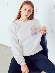 Regular Fit Sweatshirt | To Be Happy