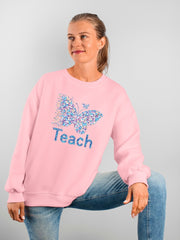 Butterfly Oversized Sweatshirt