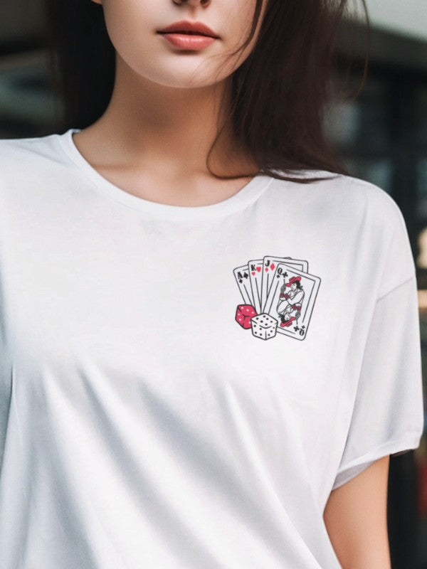 Women's Card and Dice Supima T-shirt