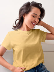 Women's Supima Cotton Solid Color T-shirt