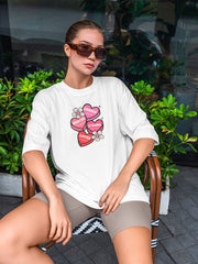 Women's Oversized Classic Tee | God Says You are Strong
