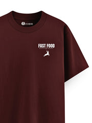 Men's Supima Funny T-shirt - Fast Food